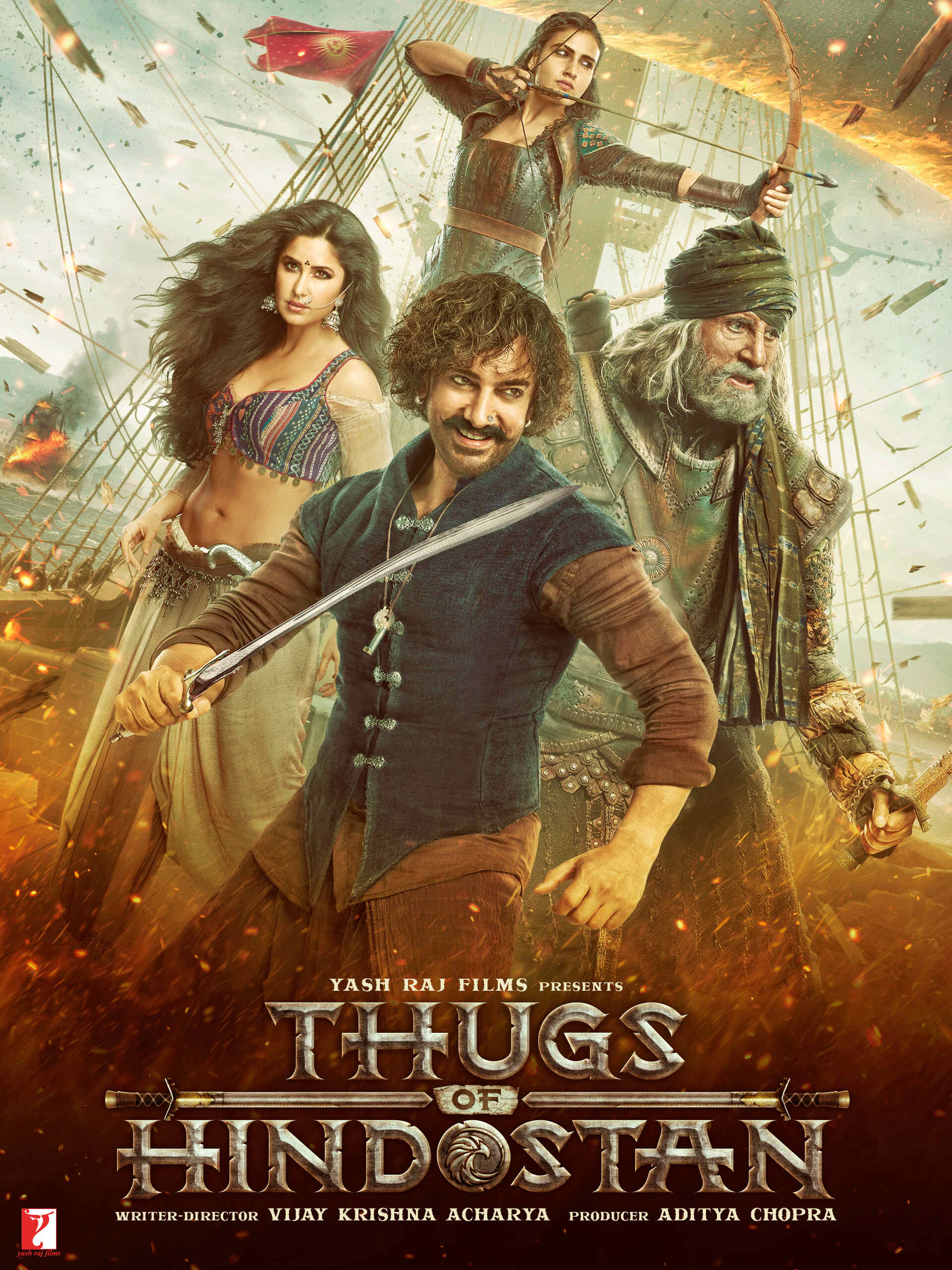 Thugs of Hindostan 2018 Bollywood Hindi Movie BluRay HD ESub filmywap