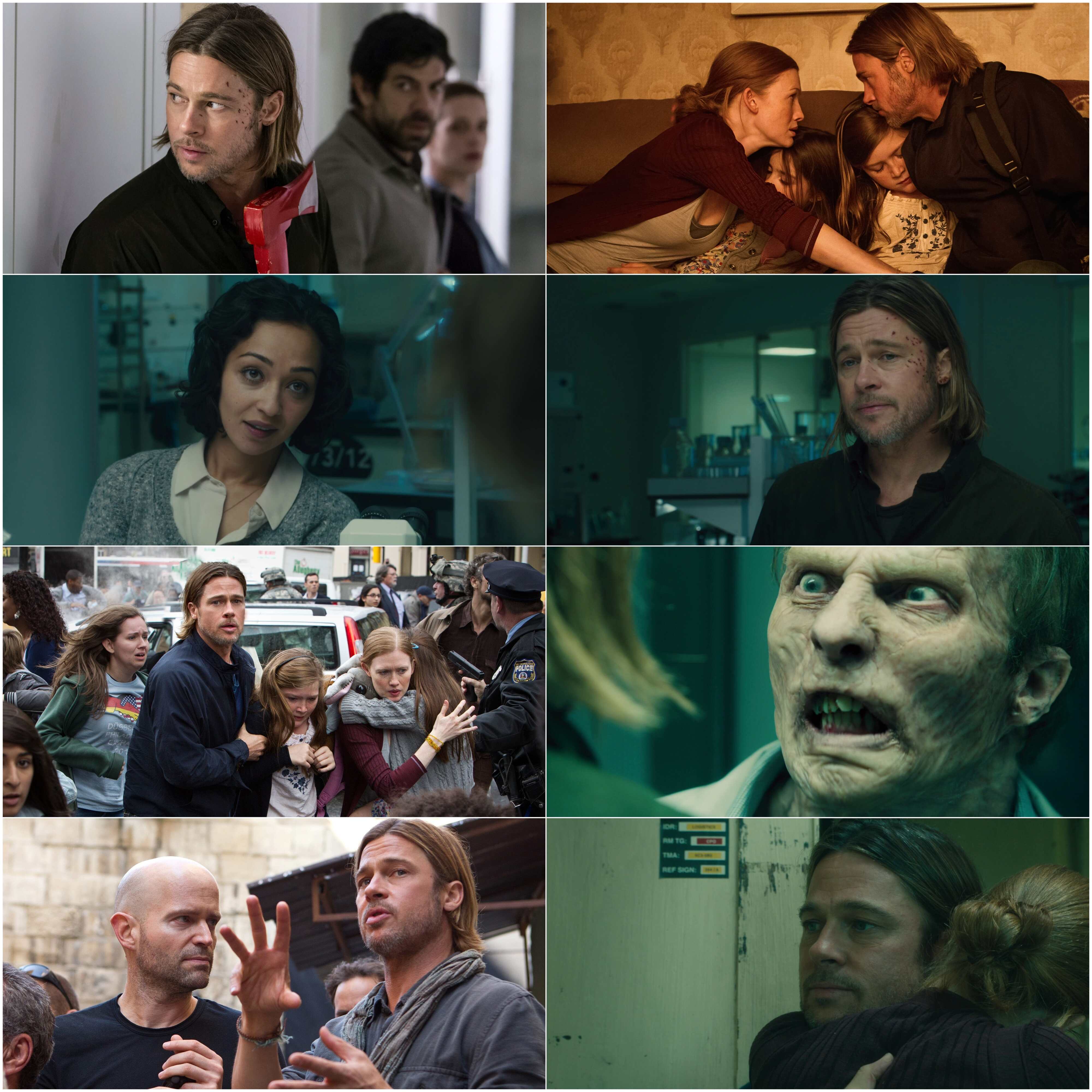 World War Z 2013 Hindi English Dual Audio Hollywood Movie BluRay HD ESub filmywap screenshot