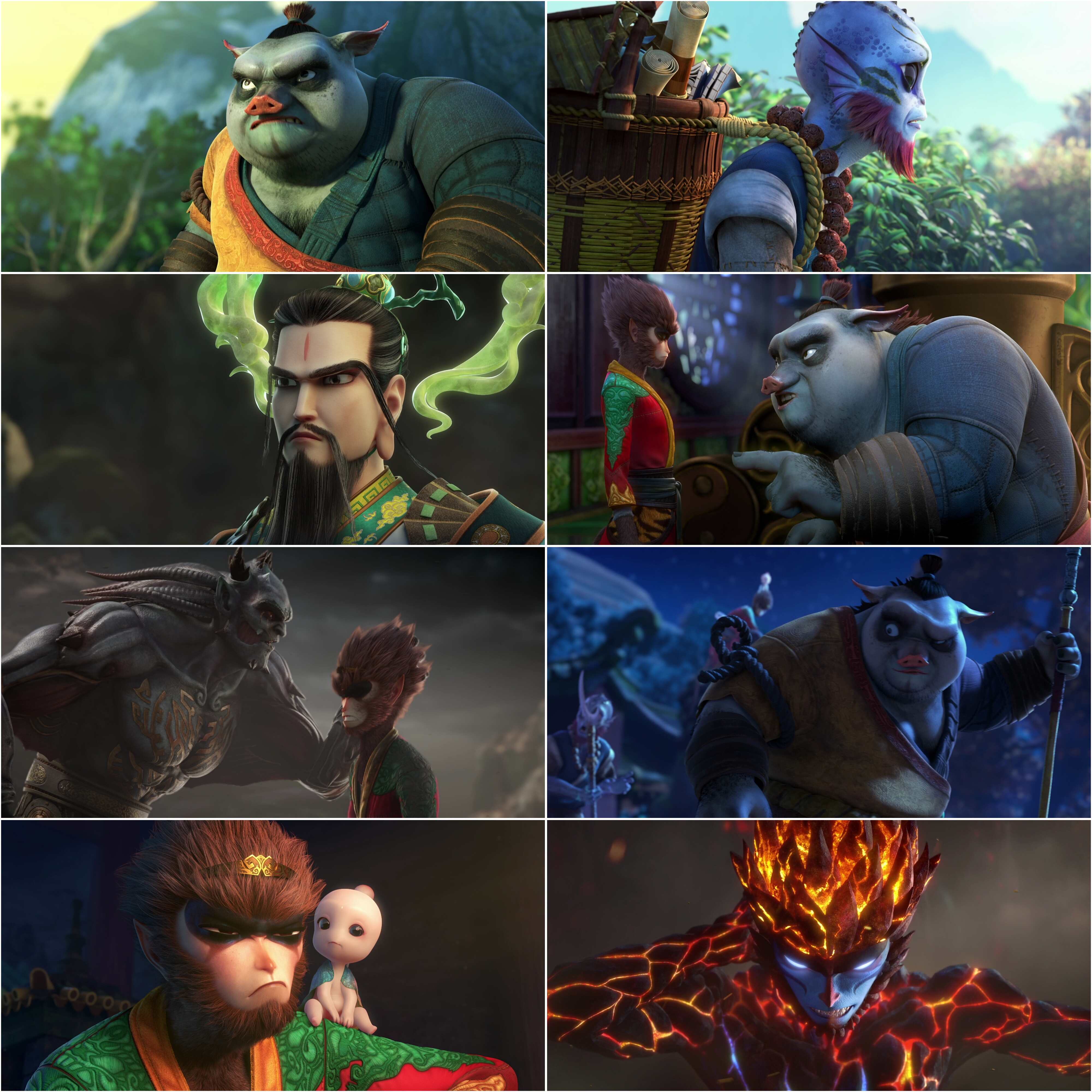 Monkey King Reborn 2021 Hindi English Dual Audio Animated Movie BluRay HD ESub filmywap screenshot