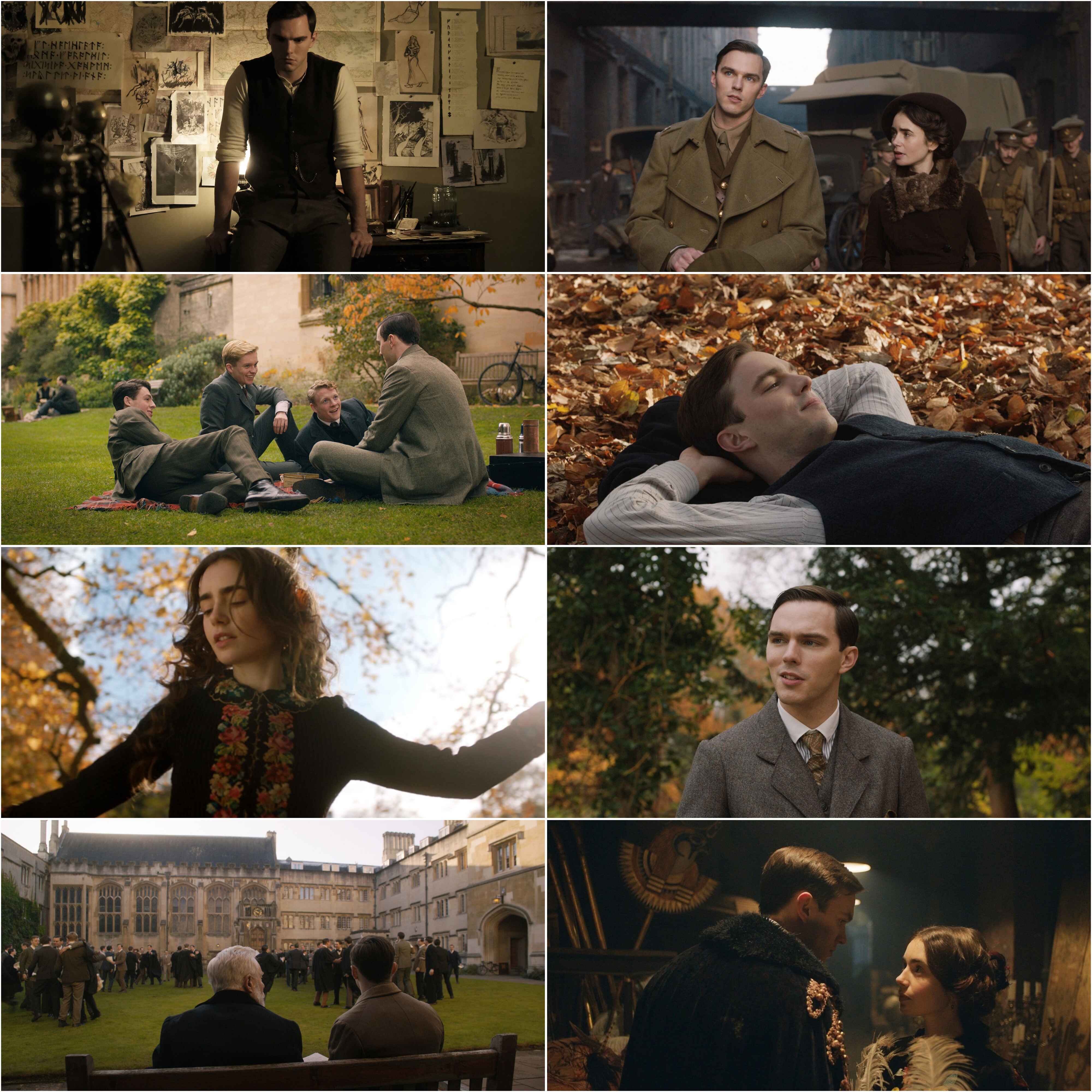 Tolkien 2019 Hindi English Dual Audio Hollywood Movie BluRay HD ESub filmywap screenshot